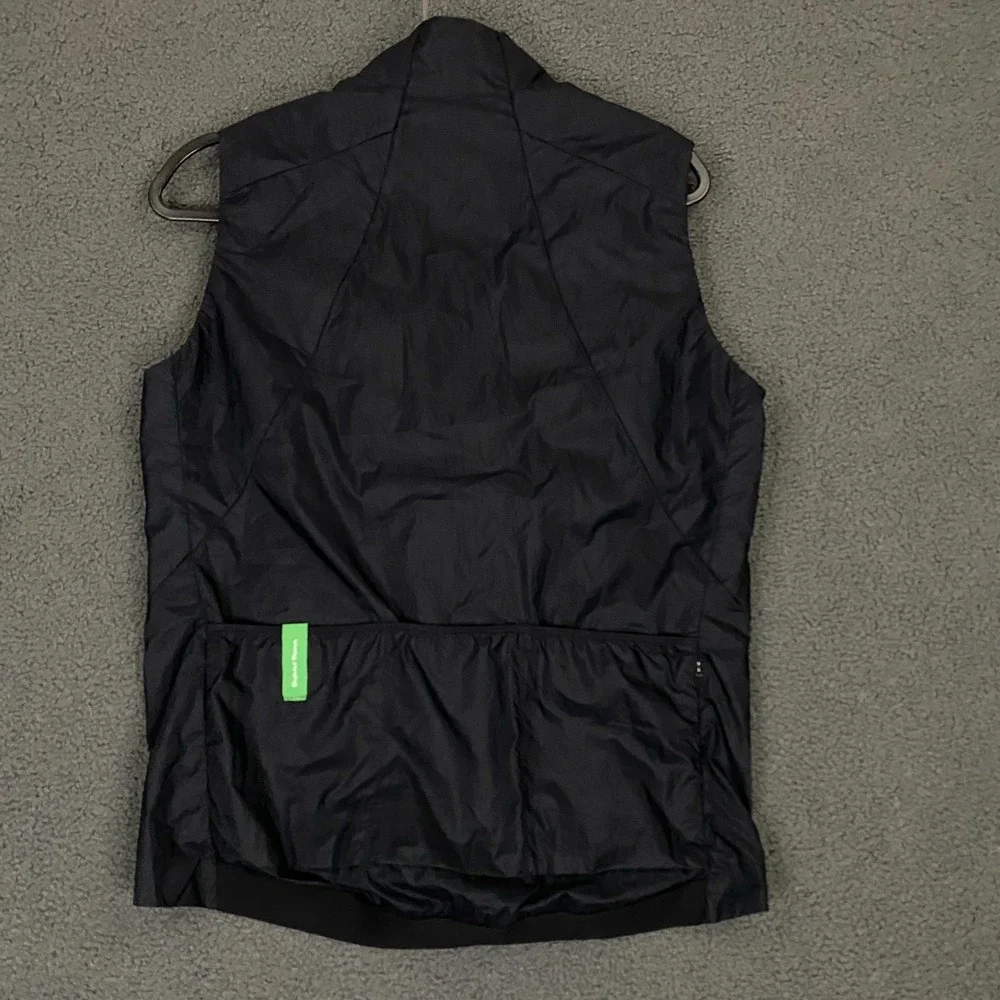 District Vision Vest Womens Medium Black Ultra Lightweight Windbreaker Runnging